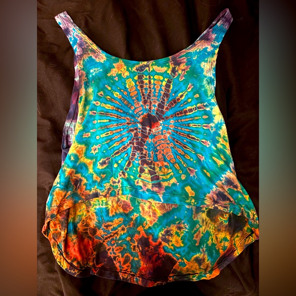 Bali Blue and Orange Tank Top